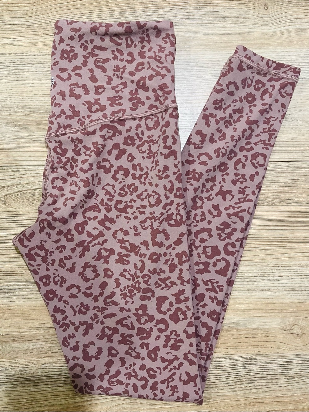 Athleta Elation Ultra High Rise Leopard Leggings | Size: Small Tall